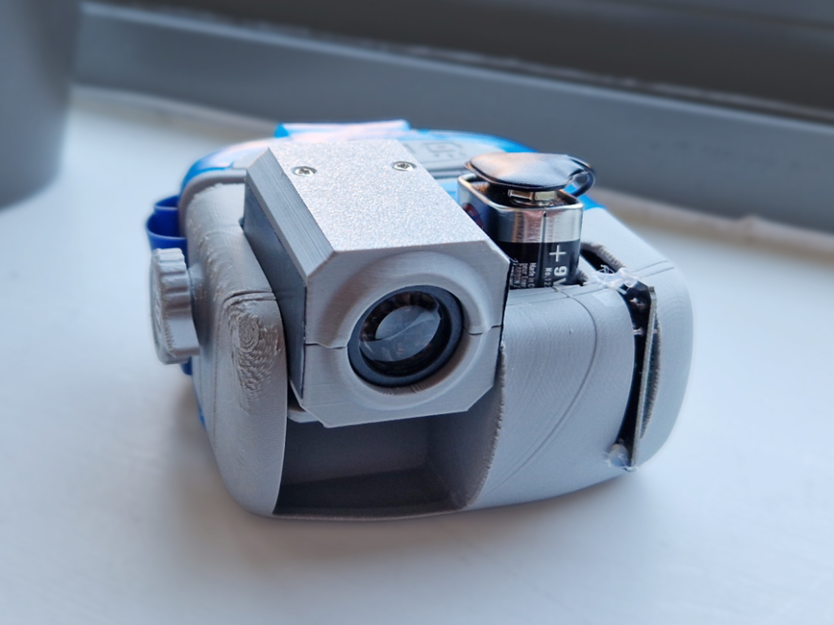 Picture of 3d-printed prototype.